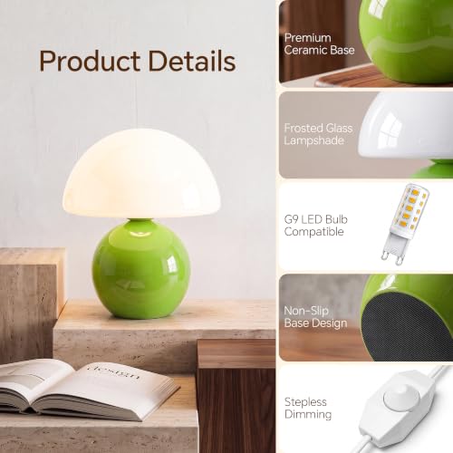 Mushroom Lamp Table Lamp for Bedroom