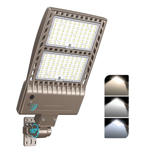 400W LED Parking Lot Lights Outdoor Dusk to Dawn