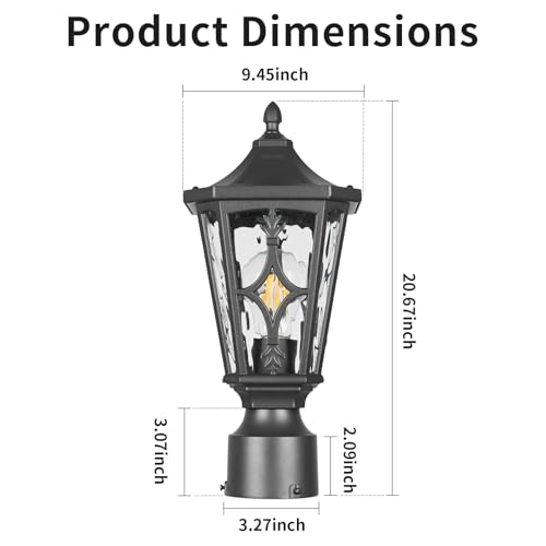 Outdoor Post Lights Lamp Post Light Fixture