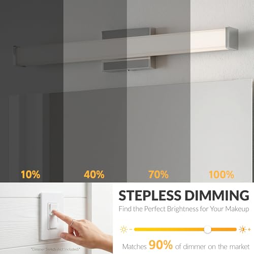 24" Modern LED Bathroom Light Fixtures (24 Count)