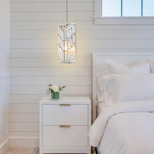 Chrome Pendant Lights Kitchen Island 3 Pack