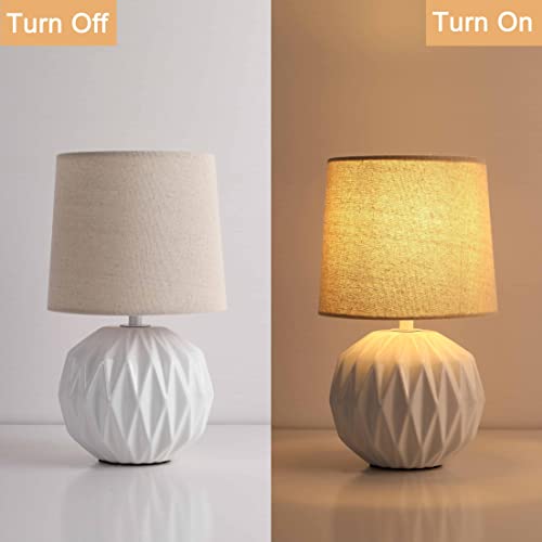Ceramic Bedroom Table Lamps Set of 2 (2 Count)