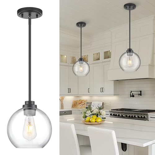 Black Pendant Lights Kitchen Island