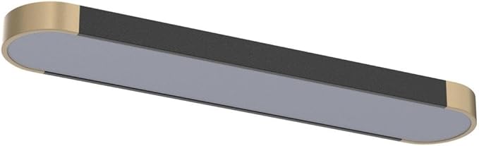 Tioolo Modern Ceiling Light, Acrylic Linear Ceiling Lamp, Dimmable LED Ceiling Light Fixture with Remote Control, Kitchen Dining Living Room Cloakroom Hallway Lighting (36W/27.5in L) - Aura Lighting