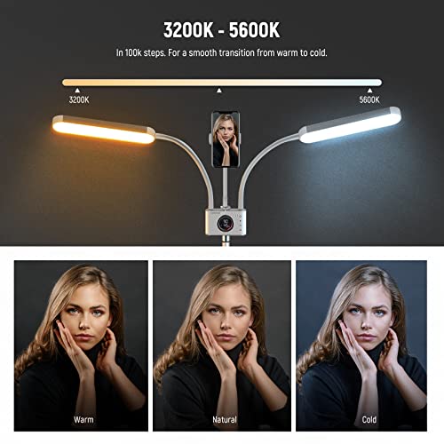 Esthetician Light with Phone Holder & Travel Bag Kit (4.47 Count)