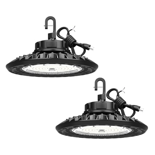 400W 2Packs Super Bright Led High Bay Lights (2 Count)