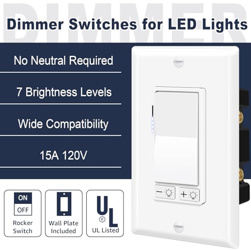 Dimmer Light Switch (20 Count)