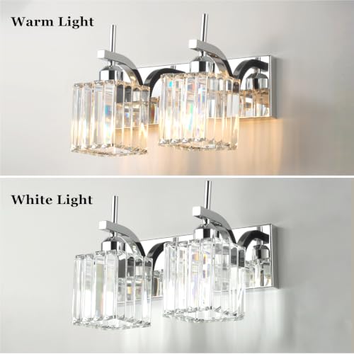 Chrome Vanity Light (Chrome / 2-Light)