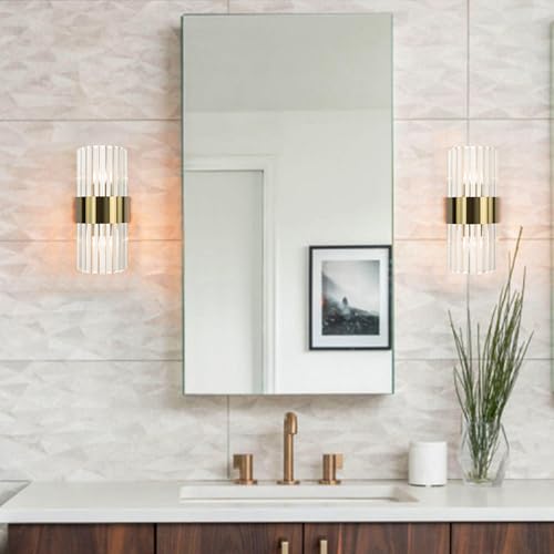 Modern Gold Wall Sconces Set of 2 (2 Count)