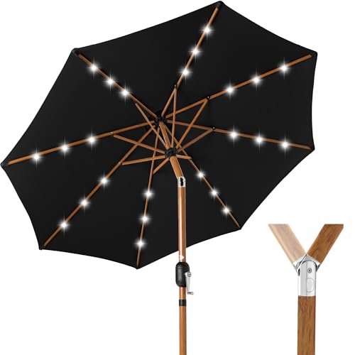 10ft Solar Market Patio Umbrella w