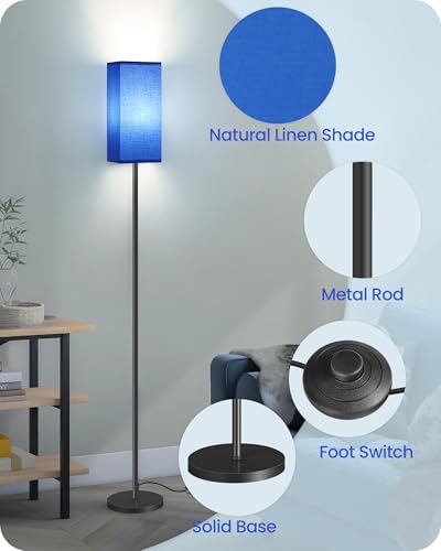Floor Lamp Pole Lamp with Foot Switch