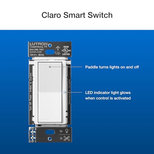 Claro 3 Way Smart Switch Kit; Switch