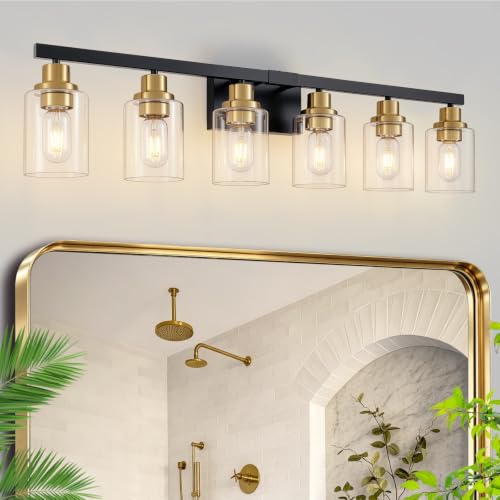 6 Light Vanity Lights Bathroom Light Fixtures
