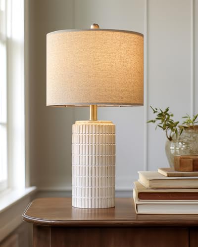 23'' Bedside Table Lamp for Bedroom Nightstands