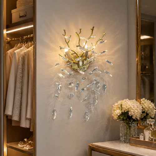 Crystal Wall Sconce