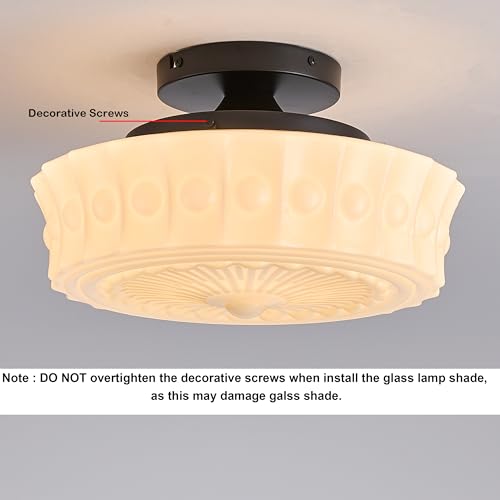 Schoolhouse Ceiling Light Fixture
