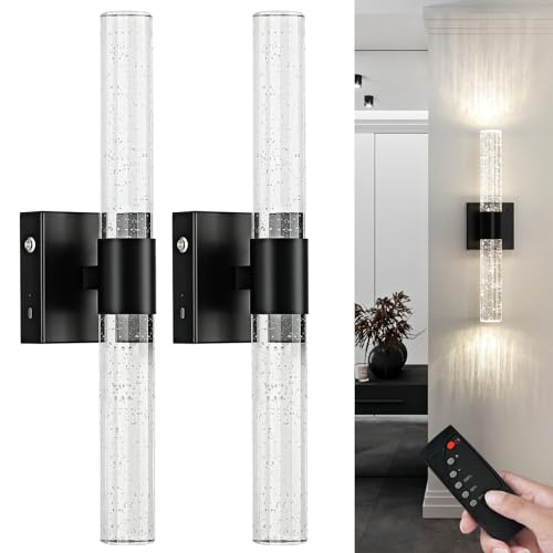 Battery Operated Wireless Wall Sconces Set of Two (2 Count)