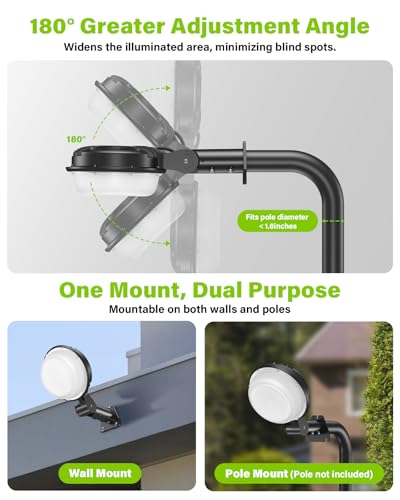 150W LED Barn Light Dusk to Dawn (2 Count)
