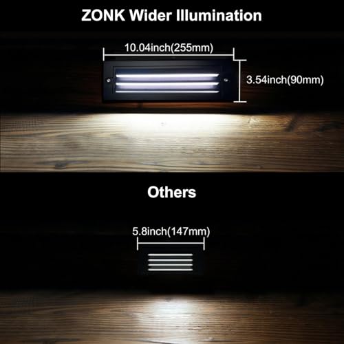 Line Voltage LED Step Stair Lights Indoor Outdoor