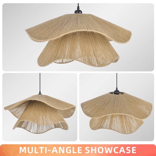 Pendant Light for Foyer Hallway Woven Pendant Lighting