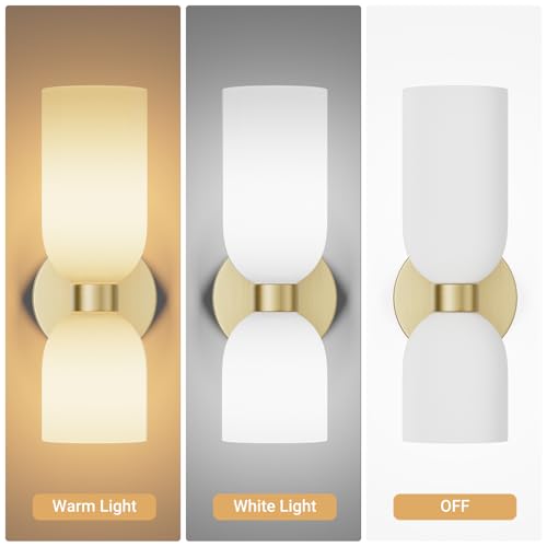 Gold Wall Sconces Set of Two (2 Count)