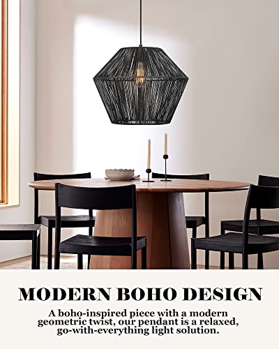 Modern Woven Pendant Light Fixtures (3 Count)