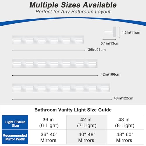 LED Modern Bathroom Lights Fixtures