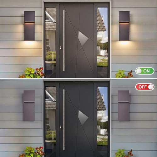 Modern Outdoor Indoor Integrated LED Wall Sconce