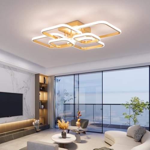 31.5" Modern LED Ceiling Light 6