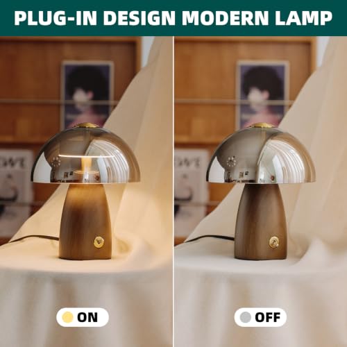 Mid Century Glass Table Lamp