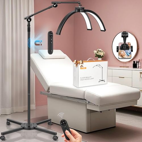 2026 Half Moon Eyelash Esthetician Light with 4