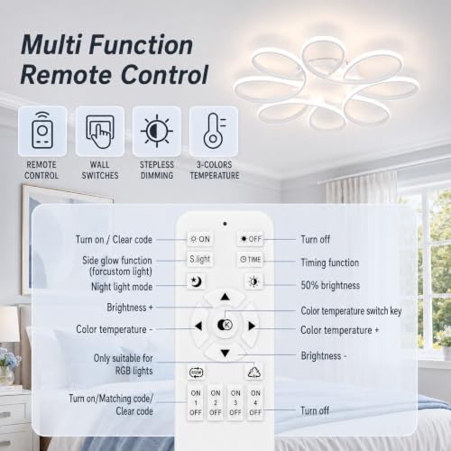 29.53 inch Modern LED Ceiling Light