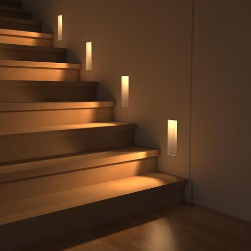 16 Pack Trimless Recessed Step Lights (16 Count)