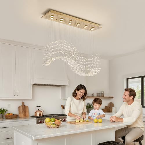 12 Lights Modern Crystal Chandeliers