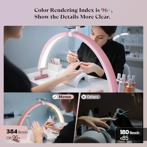 30'' Half Moon Nail Desk Lamp