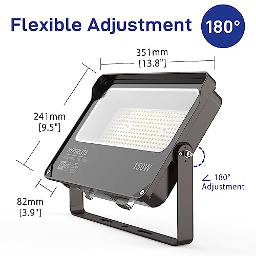 Flood Light Outdoor 150W 2Pack (2 Count)