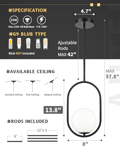 1 Light Pendant Lights Kitchen Island