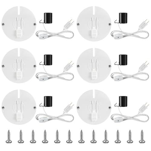 6 Set Blow Mold Light Kit E26 E27 Socket (6 Count)