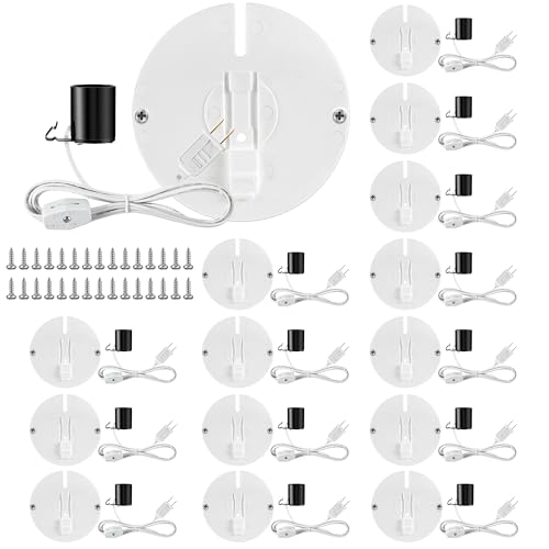 15 Set Blow Mold Light Kit E26 E27 Socket (15 Count)