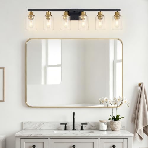 6 Light Vanity Lights Bathroom Light Fixtures