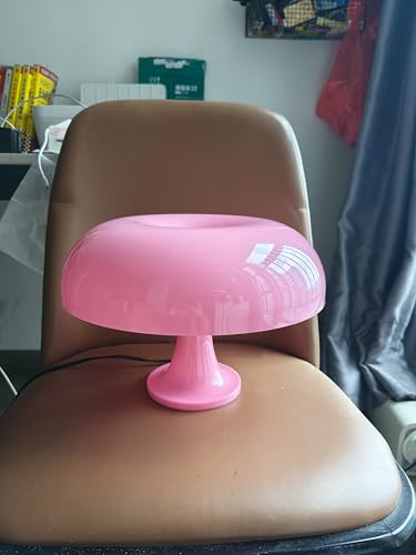 Pink Mushroom Lamp