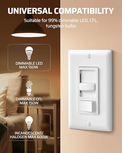 10 Pack Dimmer Switch (10 Count)