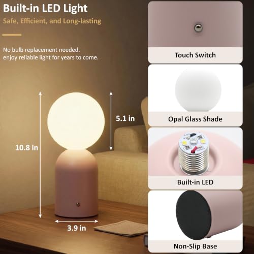 10.8” Cordless Rechargeable LED Table Lamp