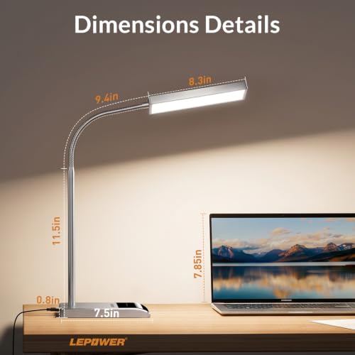 Desk Lamp 800LM LED for Home Office