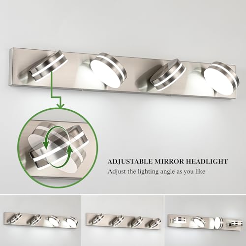 4 Light Bathroom Vanity Light