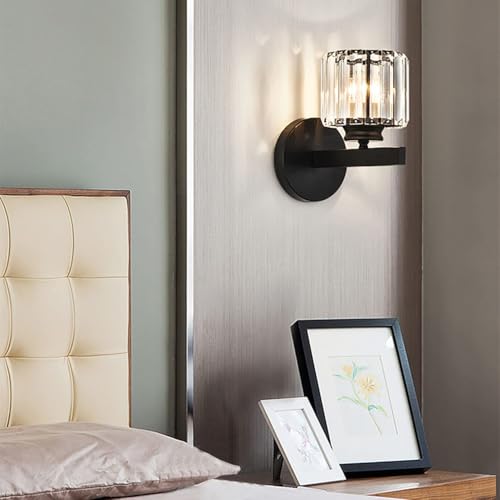 Hardwired Crystal Wall Sconces