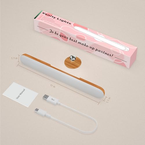 Rechargeable Vanity Light for Mirror