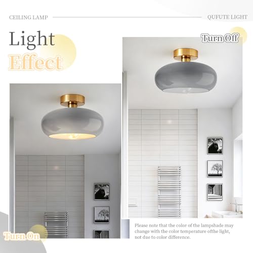 Mid Century Light Fixture Vintage Ceiling Light