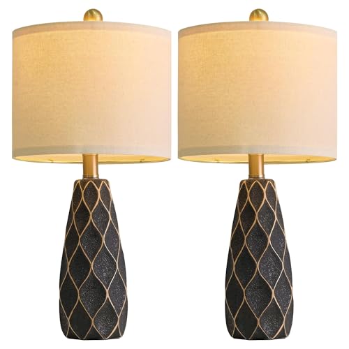 Samll Table Lamps Set of 2 for Living Room