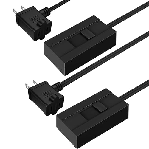 Plug in Dimmer Switch for Lamps (2 Count)